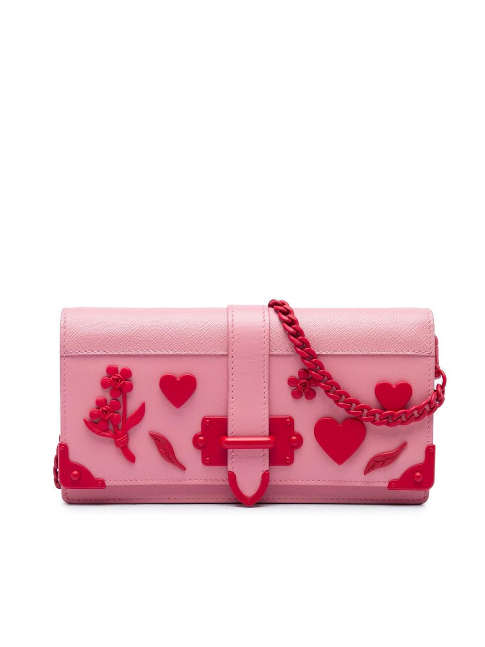 Prada Saffiano Trimmed City Calf Cahier #368491P76B
